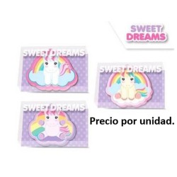Goma de borrar c/forma Sweet unicornio