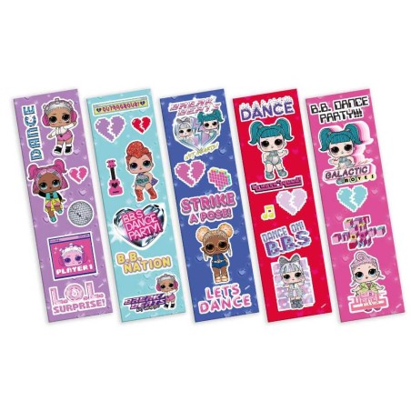 Set de papeleria sticker fun LOL