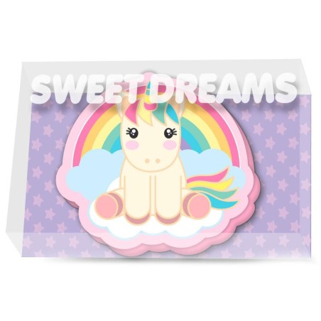 Goma de borrar c/forma Sweet unicornio