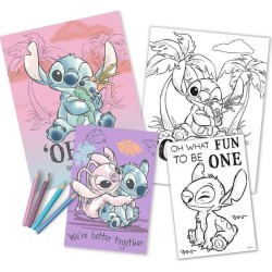 Set de colorear Stitch