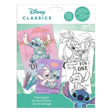 Set de colorear Stitch