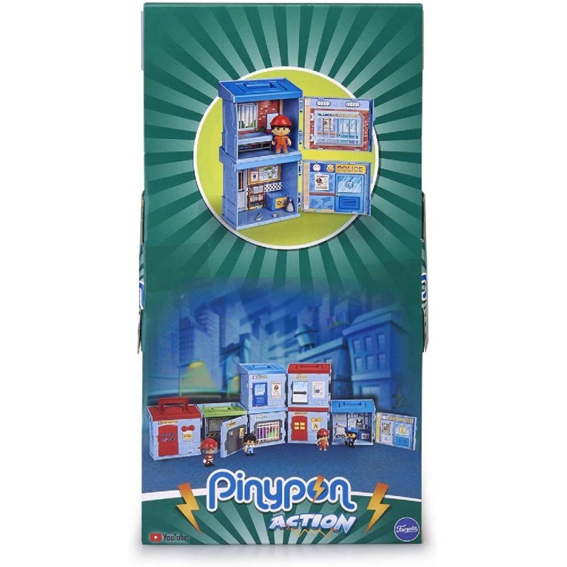 PINYPON ACTION - 2 MIXOPOLIS BOXES POLIC
