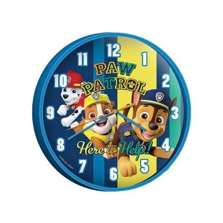 Reloj de pared Paw Patrol