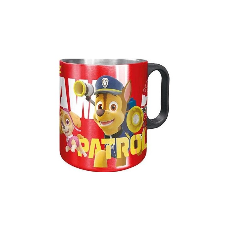 Taza de acero Paw Patrol