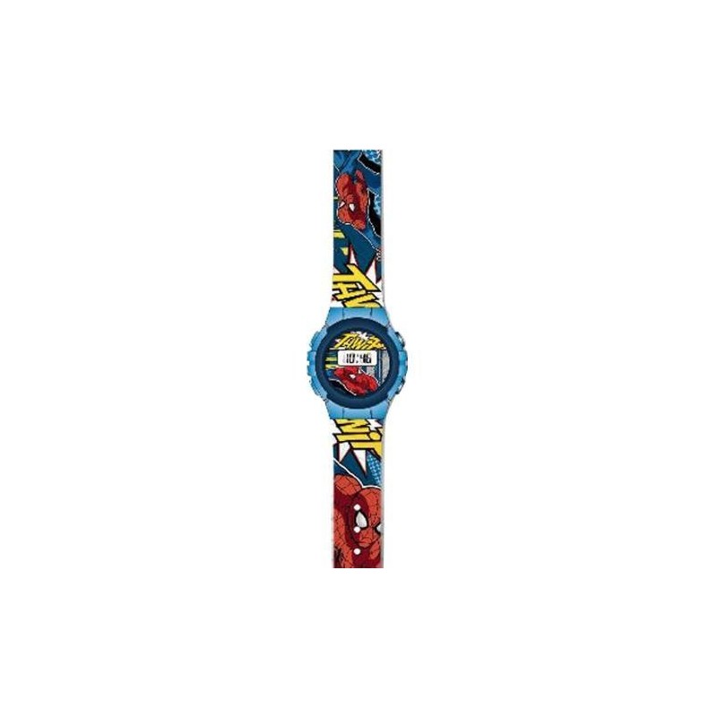 Reloj digital KE02 Spiderman en clip str
