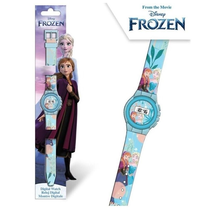 Reloj digital KE02 Frozen 2 en clip stri
