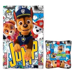 Manta silk 100x150cm Paw Patrol