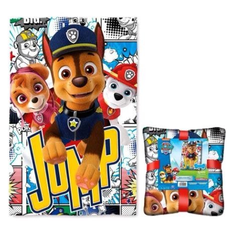 Manta silk 100x150cm Paw Patrol