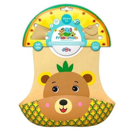 Meal time- babero silicona bubba tropibe