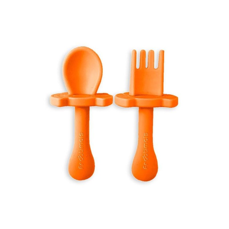 Meal time- set cuchara y tenedor orangie