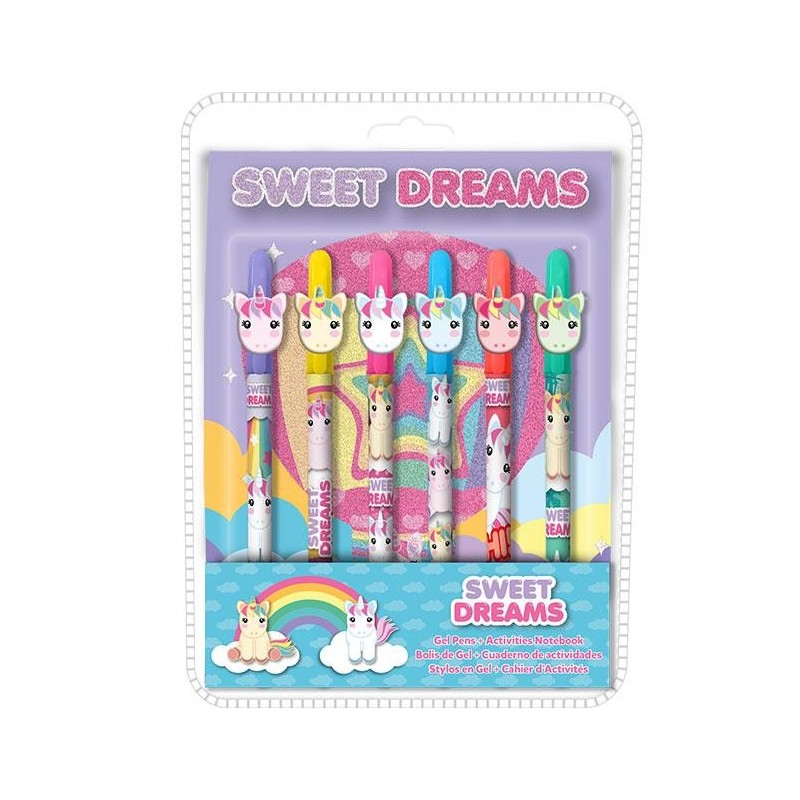 Set 6 lapices c/cuaderno actividades Swe