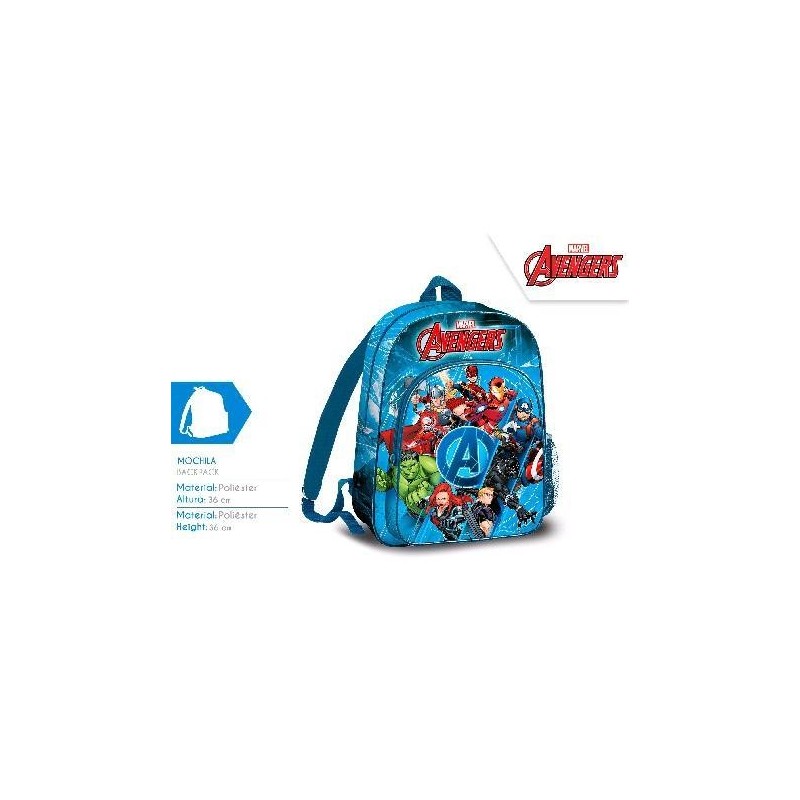 Mochila 36cm Avengers
