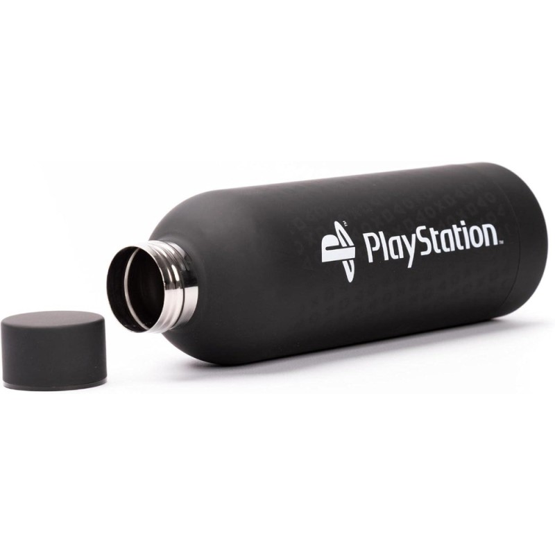 Botella metal tacto suave Playstation