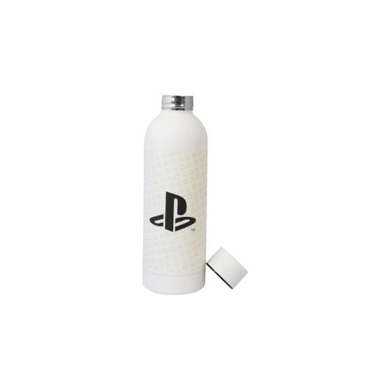 Botella metal tacto suave Playstation