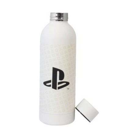 Botella metal tacto suave Playstation