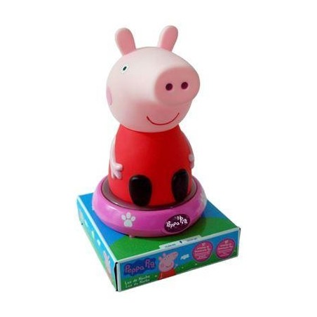 Lampara con figura 3D figure Peppa Pig