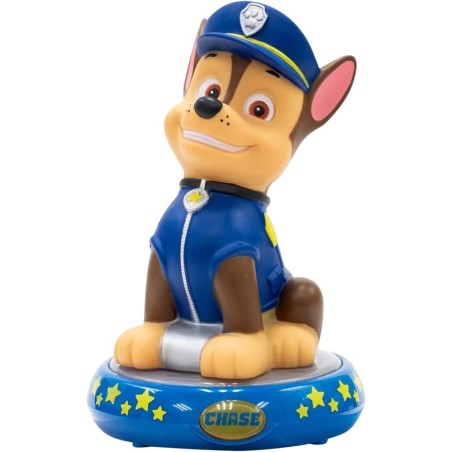 Lampara con figura 3D chase Paw Patrol