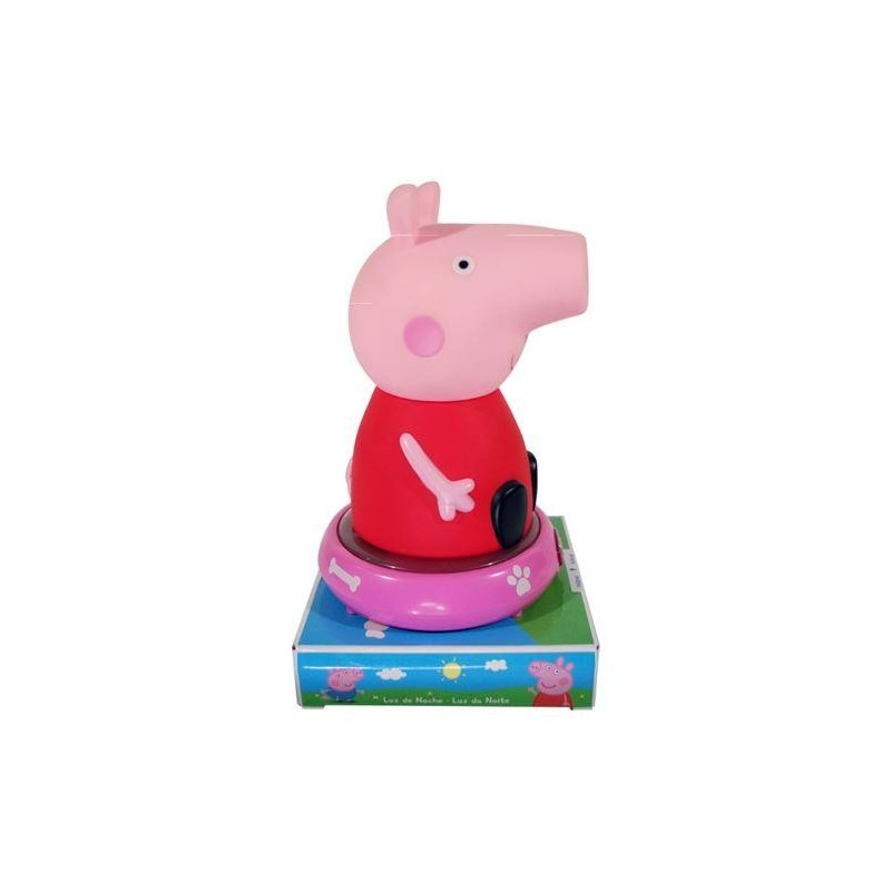 Lampara con figura 3D figure Peppa Pig