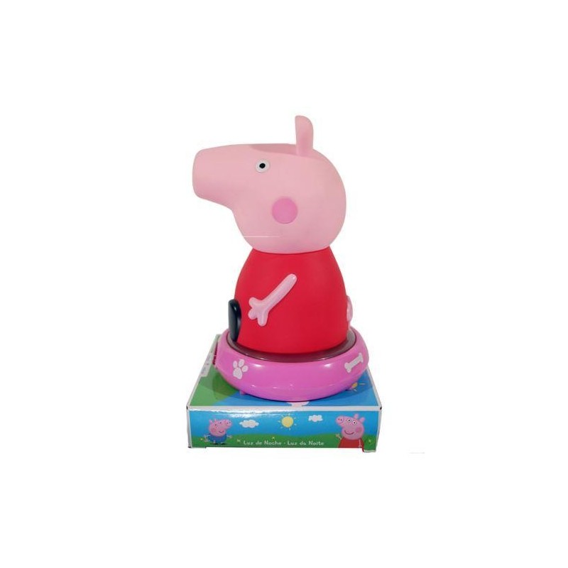 Lampara con figura 3D figure Peppa Pig