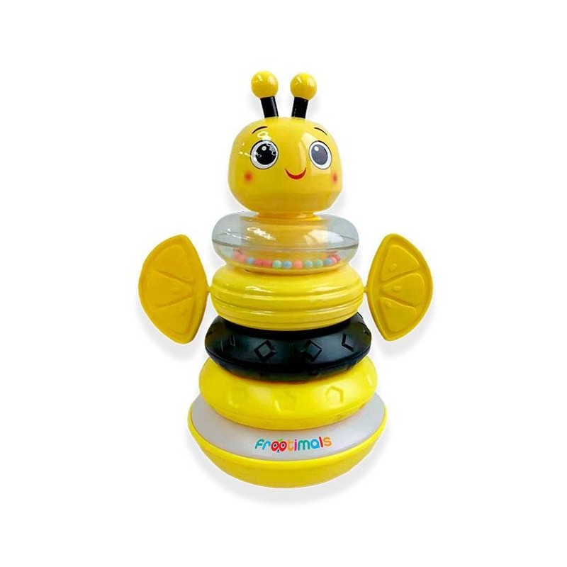 aros apilables con luz y sonidos bizzy l