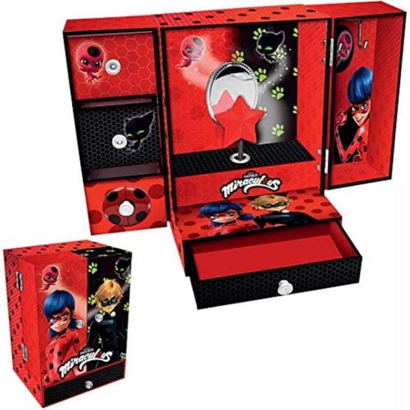 Joyero musical armario Ladybug