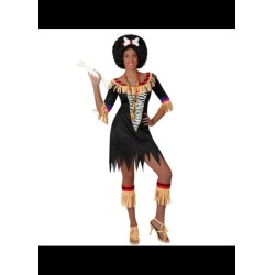 Disfraz Zulu troglodita africana ML