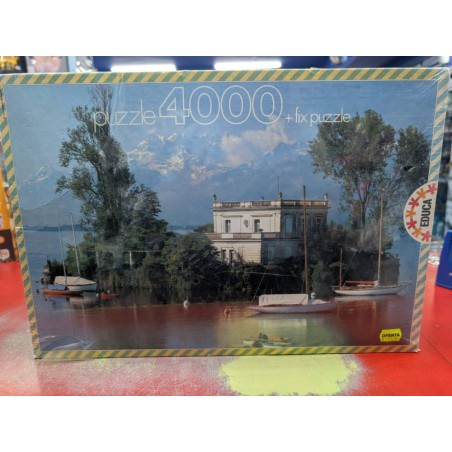 puzzle 4000 piezas Lake Geneva Switzerla