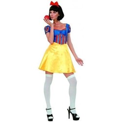 DISFRAZ BLANCANIEVES CORTO T.UNICA