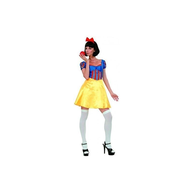 DISFRAZ BLANCANIEVES CORTO T.UNICA