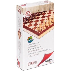 Ajedrez Marqueteria Plegable Fsc 100%