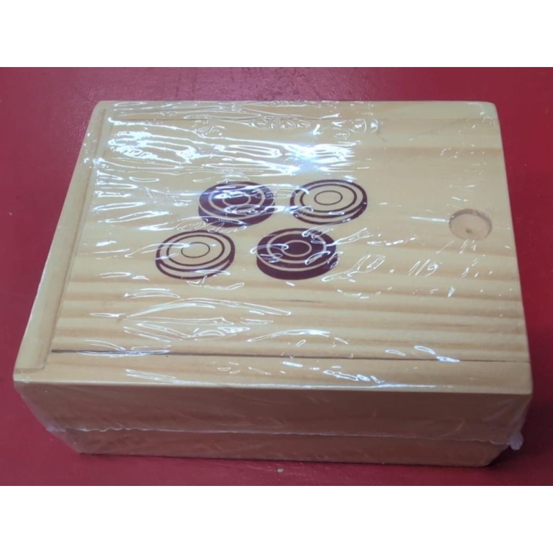 fichas damas madera accesorios