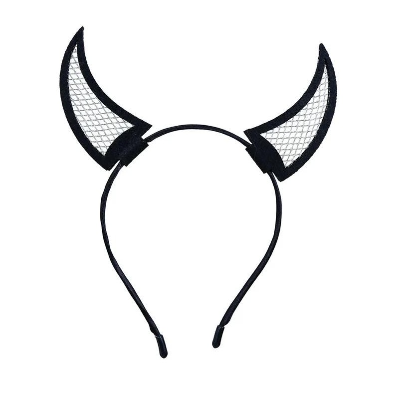 Diadema Orejas diablo negras