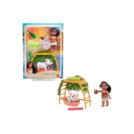 moana 2 simea y pua set con accesorios (