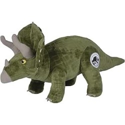 peluche jurassic park triceratops 30cm.