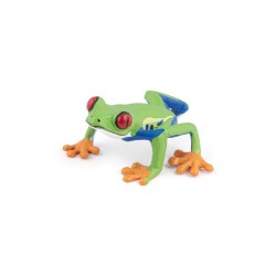 FIGURA RANA VERDE OJOS ROJOS ( 50210 ) 