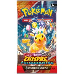Sobre cartas Pokemon Chispas filgurantes