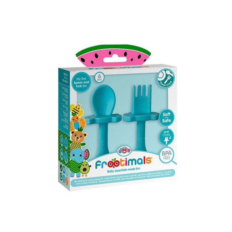 Meal time- set cuchara y tenedor elefant