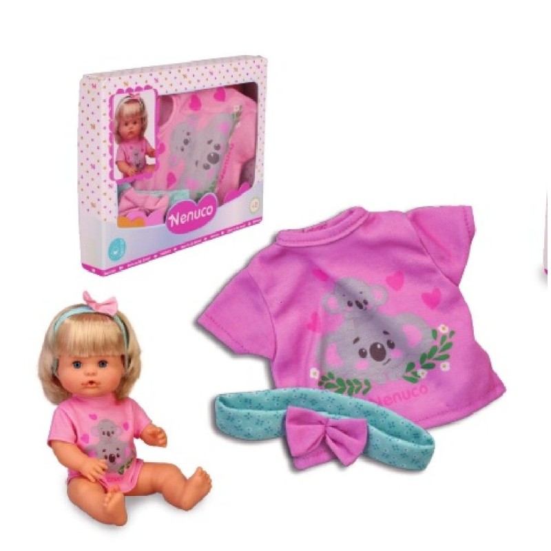 ROPA NENUCO 35CM CAMISETA KOALA CON TOCA