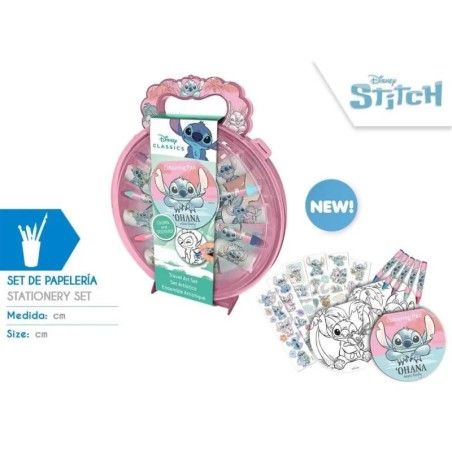 Set papeleria viaje Stitch Disney