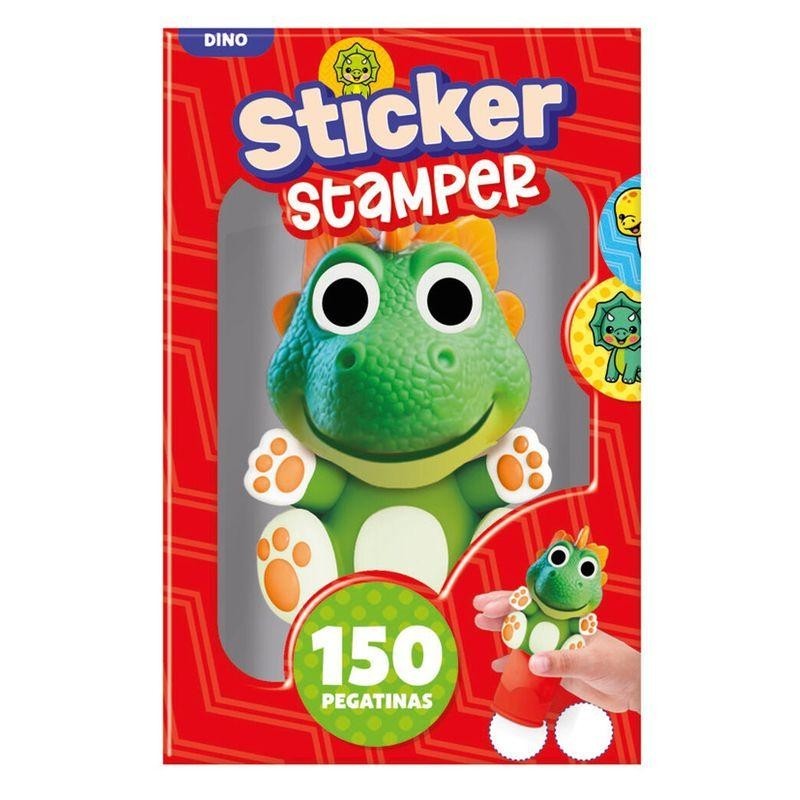 Set Sticker Stamper - Dino