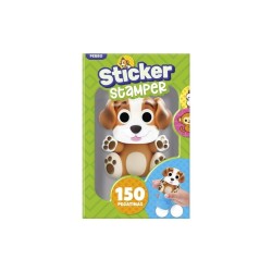 Set Sticker Stamper - Perro