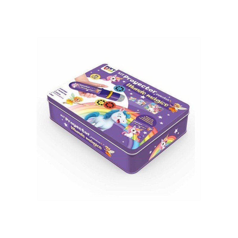 Kit Proyector Fantasia - Caja Metalica