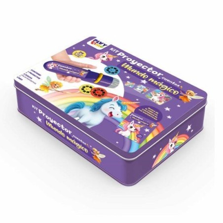 Kit Proyector Fantasia - Caja Metalica