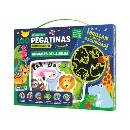 Maletin 100 Pegatinas Luminiscentes - An