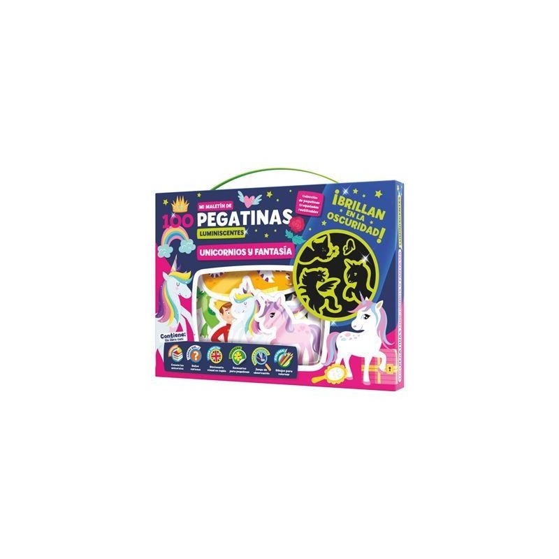 Maletin 100 Pegatinas Luminiscentes - Fa