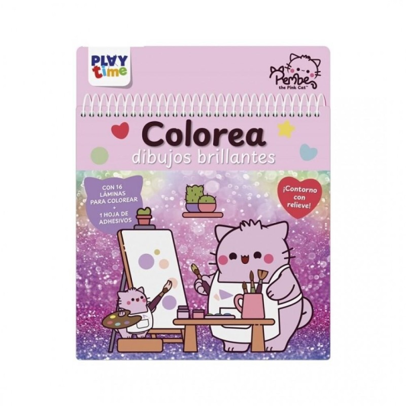 Colorea Dibujos Brillantes - Pembe The P
