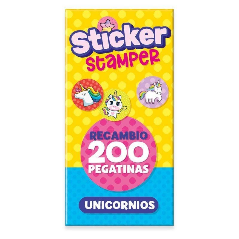 Recambio Sticker Stamper - Unicornios