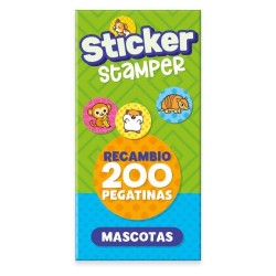 Recambio Sticker Stamper - Mascotas