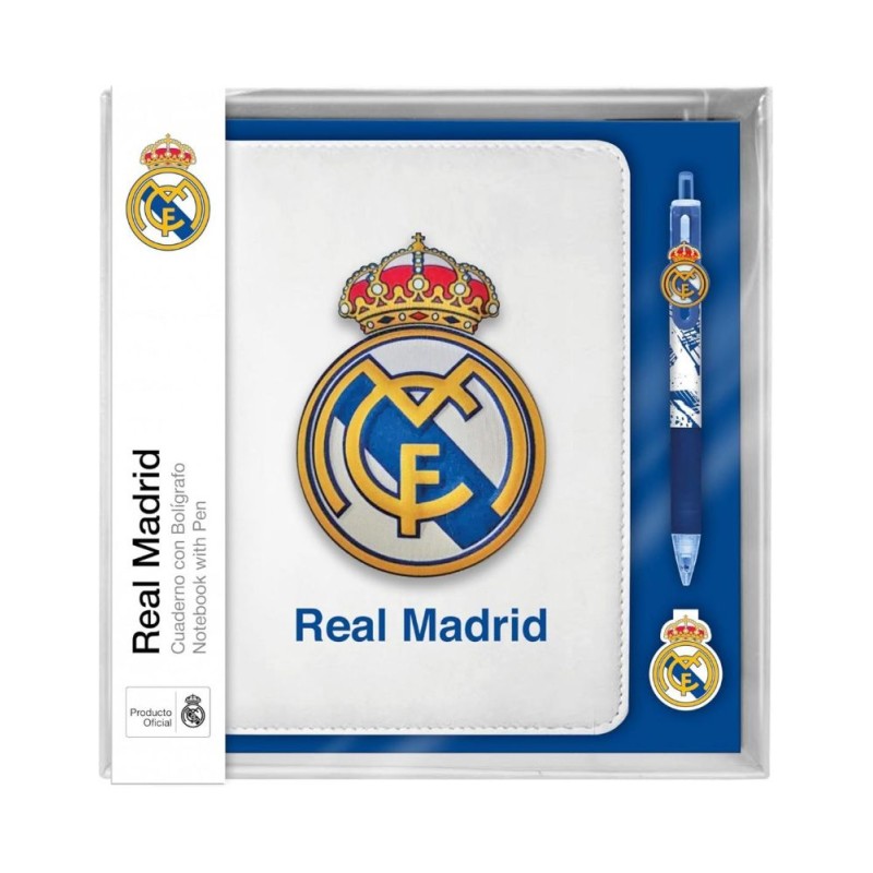 REAL MADRID LIBRETA CON BOLIGRAFO