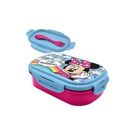 Minnie sandwichera con cubierto